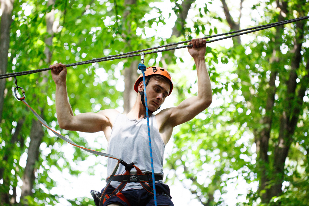 Wear on a Zip Line Adventure